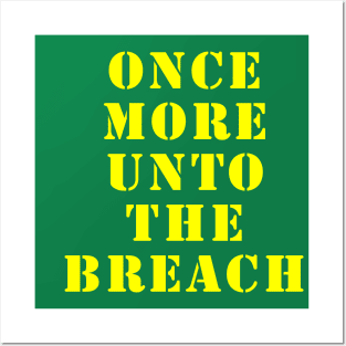 Once More Unto the Breach Posters and Art